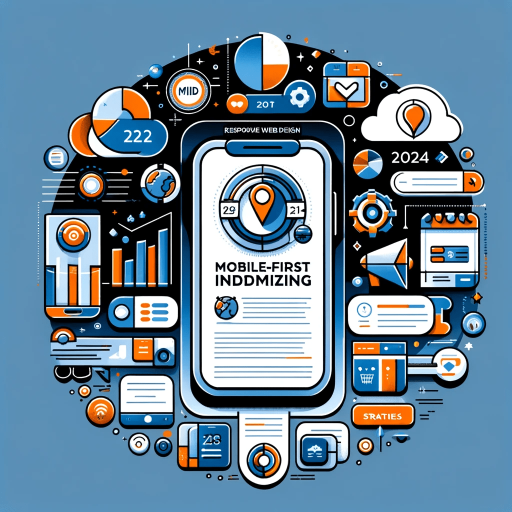 This infographic highlights the importance of Mobile-First Indexing for SEO in 2024.